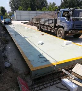 商丘物流園3X16米120噸汽車(chē)衡案例